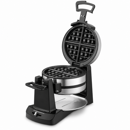 Double Flip Belgian Waffle Maker with 5 Browning Settings